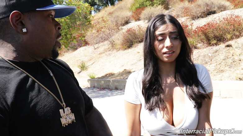 Interracial Pickups: Violet Myers wants to film her fuck with black dudes
