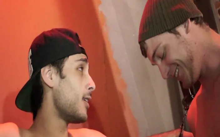 SEXUAL SIN GAY: Drained Dicks Scene-4_colleagues Play at Tying Each Other up and...