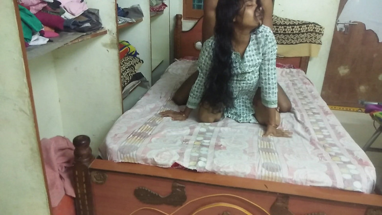 Telugu Couple: Desi Wife Bend Over Asking Husband to Fuck Hard