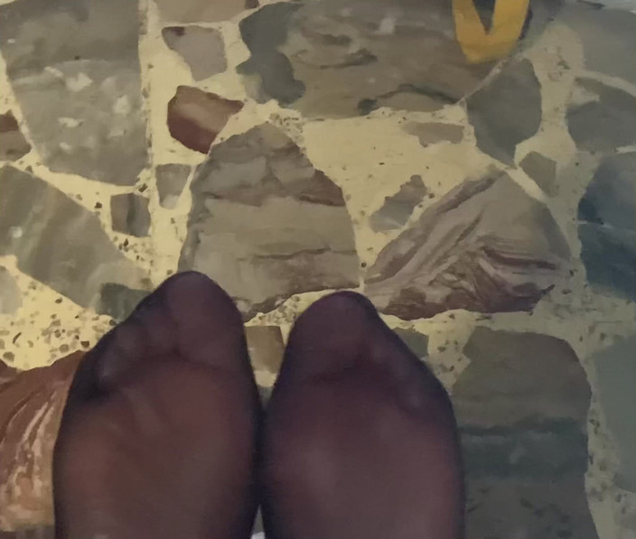 CoppiaCollant: Cumming Soles of Feet kepada Setiausaha Pov