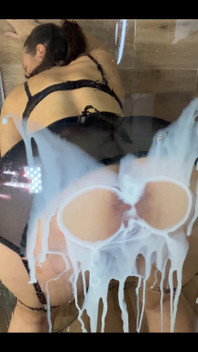 Bb, Have You Ever Had Butterflies or Flowers Drawn on Glass with Anal Milk?