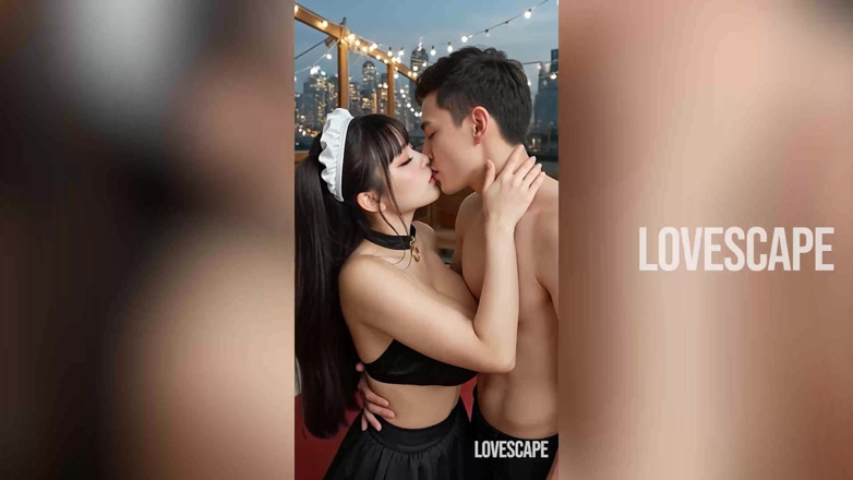 Lovescape: Скучный ванильный мужик не мог поспеть за собой, поэтому я схватил мой телефон и мастурбировал во время секса