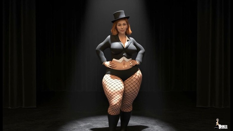 Dukes Hardcore Honeys: La signora Keagan Danza teatrale