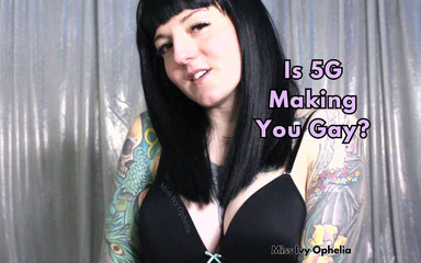 Miss Ivy Ophelia: Là 5g làm cho bạn gay - femdom bi khuyến khích joi