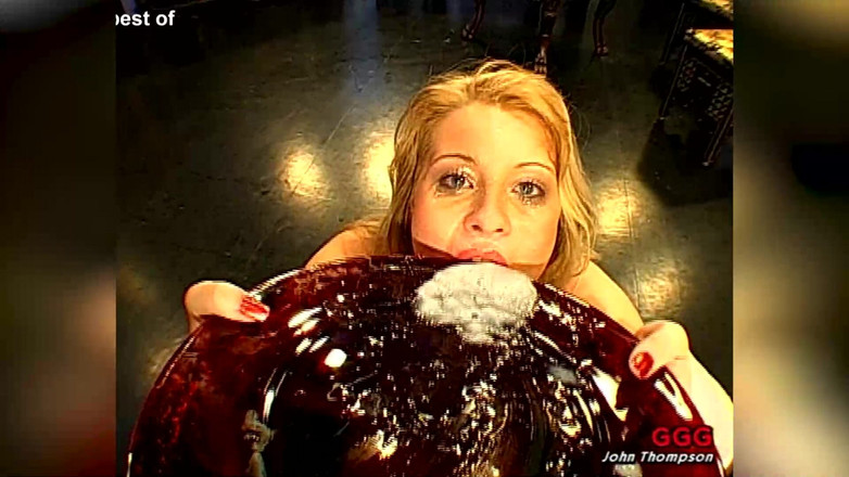 GGG John Thompson Classic Retro: Ggg John Thompson - melanie Spermahaeschen射精湿透的金发女郎