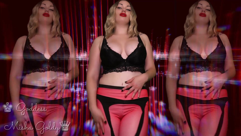 Goddess Misha Goldy: Voyons si vous êtes prêt ou non à sucer une vraie bite ?