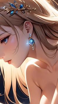 Whispers de magie - Ai Girl și un Glowing Orb