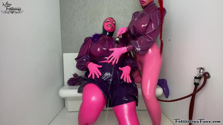 Miss_Fetilicious: Pink and Purple Latex Layers