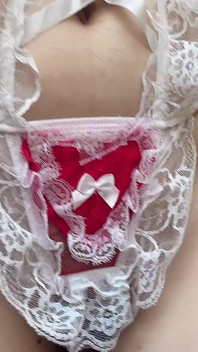 Beautifull New Dress Sexy Show in Living Room