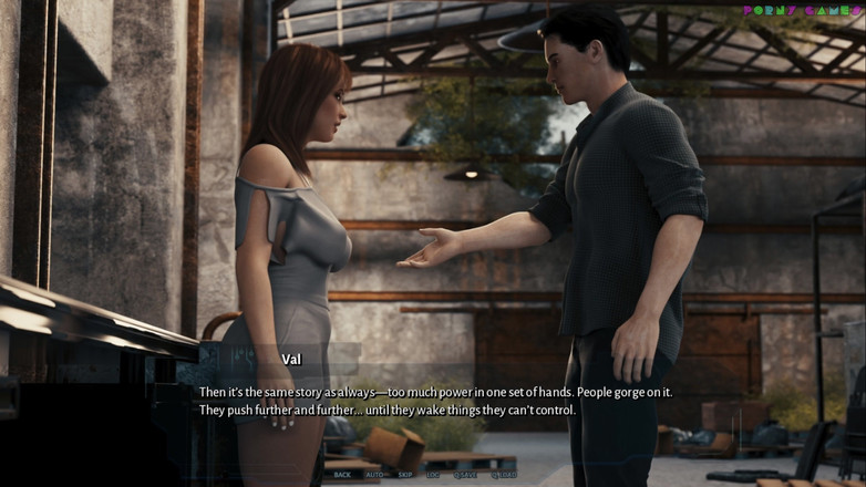 Porny Games: Кібернетичне спокушання 1-ї подруги - секс на складі зі збудженою рудою леді 30