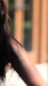 Hot lesbian action outdoors