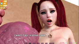 कालकोठरी गुलाम v0.54 - एक विशाल लंड गुदा में फंस गया