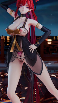 [mmd] butik Yinyin-bingbing koreański taniec erotyczny bielizna obsceniczny striptiz