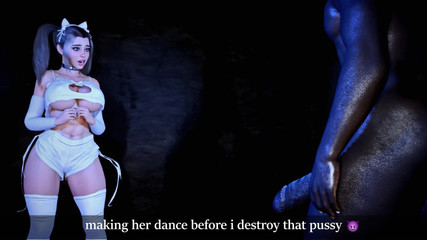 Pixel 3D: 쇼티 - 첫 흑인 대물 따먹히는 지하실 캠