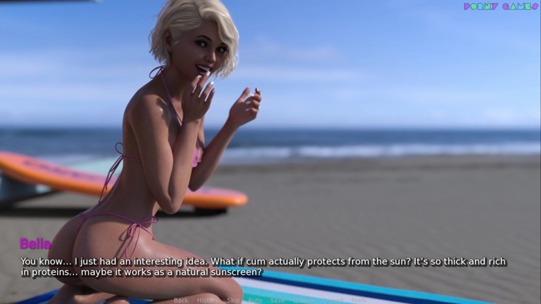 Porny Games: My Hotwife by Cuck Games - Sex on the Beach, Two...