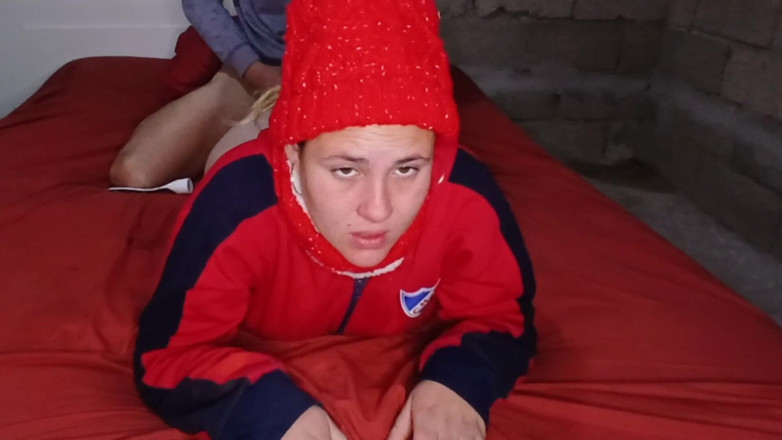 Orgasm anal sex: Latynoska cierpi na seks analny