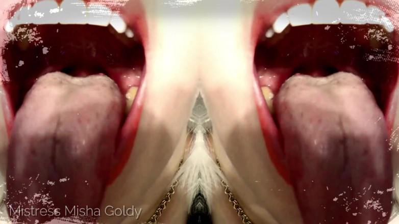 Goddess Misha Goldy: Donne-moi ton jus puis toi-même