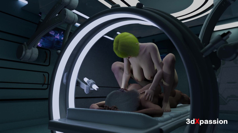 3dxpassion-transgender: Cryolab Secrets - 18 anos beleza Yuna cavalga em vaqueira, leva estilo...