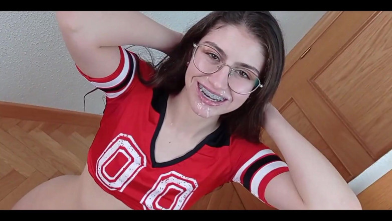 Shanaxnow: Please Cum on My Braces Dirty Talking Teen Blowjob. Shanaxnow