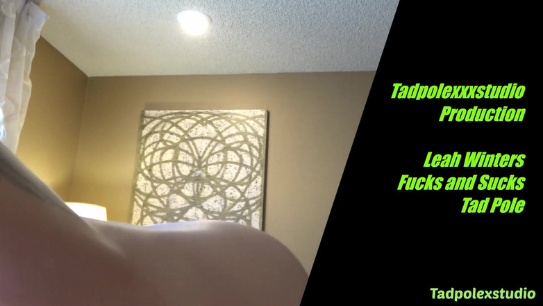 TadpolexStudio: Tad Pole fode Leah Winters buceta apertada e molhada