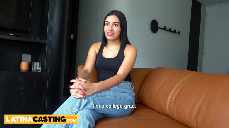 Latina Casting: Unemployed Latina Hottie Found Her Dream Job