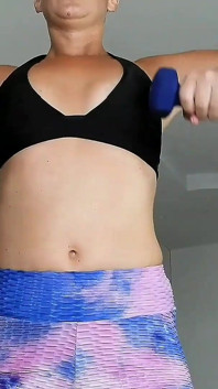 Novo fetiche por suor fitness