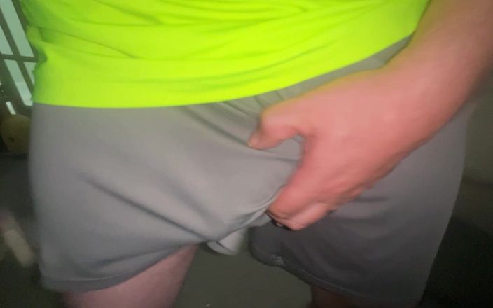 Dick Pants: Grijze korte broek helder shirt