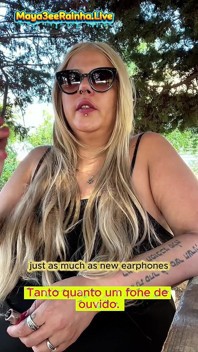 BBW brazylijska milf bogini rano rytuał palenia na świeżym powietrzu pokazujący uda