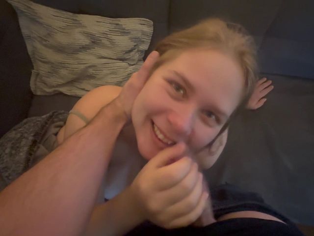 Can I Get Your Whole Cock in My Mouth? Blowjob with Deepthroat Attempt (Maja Meer)