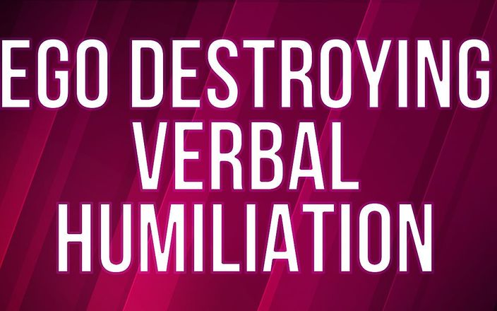 Femdom Vampire: Ego destruindo humilhação verbal