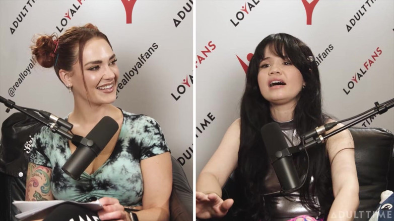 Adult Time Podcast: Yhivi Vine, actorie porno, și mărimea contează? | Avn special cu Siri...