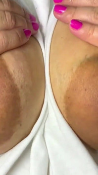 Curvy MILF Masturbating, Sweet Moans While Rubbing Pussy and Playing with Hard Nipples, Cums so Hard