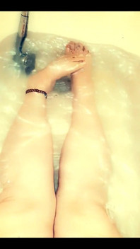 Bathtime fun.