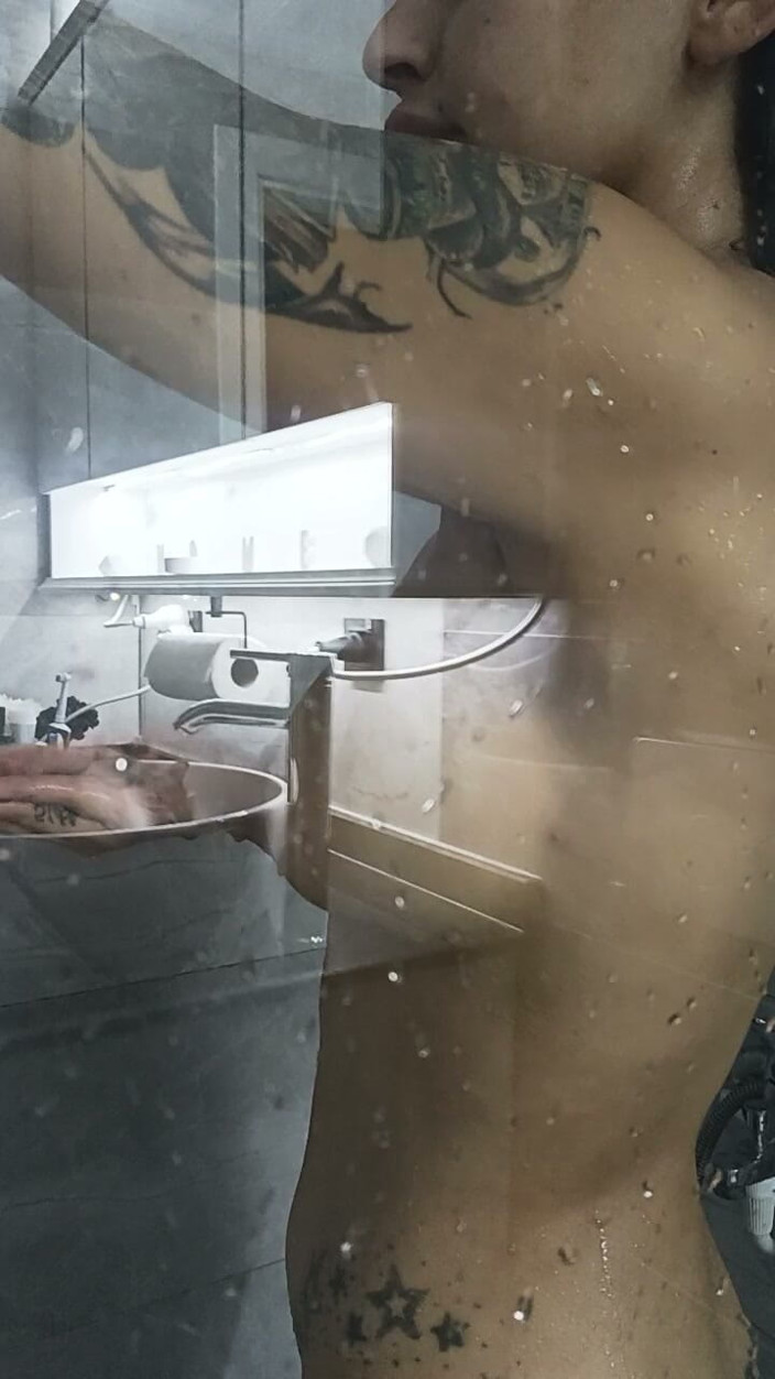 Esmer Tarcin: Watch Me Wet in the Shower