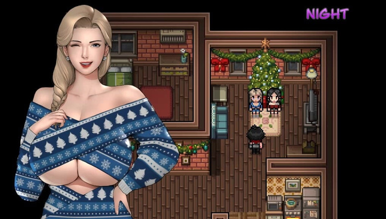 LoveSkySan69Real: 좀비 리트리트 2 - 92부 홀리데이 Xmas 쓰리섬! 로 러브 스키산69