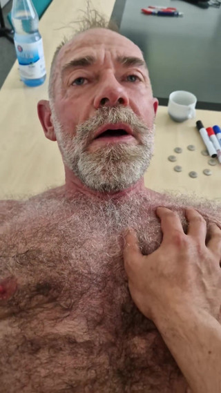 JackvanDean: Hairy Mature Meets Smooth Young