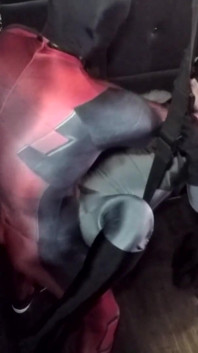 Cassie fire zentai catwomen scopata