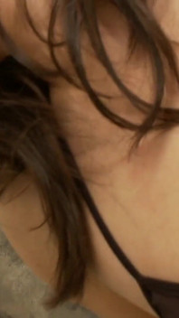 A Delicious Hole Scene-2 busty Brunette Lucie Love Jerks off in Lingerie in the Bathroom and Ends up Sucking Big Glory Hole Cock