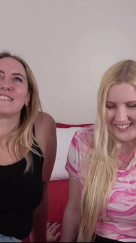 Desperate Amateurs Bratty and Emma Get Their Big Tits Played with