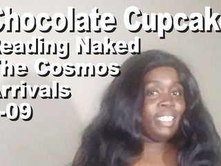 Cosmos naked readers: Brichetă de ciocolată citind goală Cosmos Sosiri pxpc1059-001