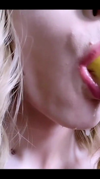  Instead of a cock or a dildo,