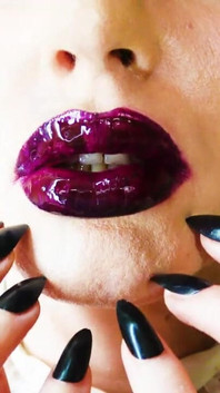 Wet Lipstick Kisses