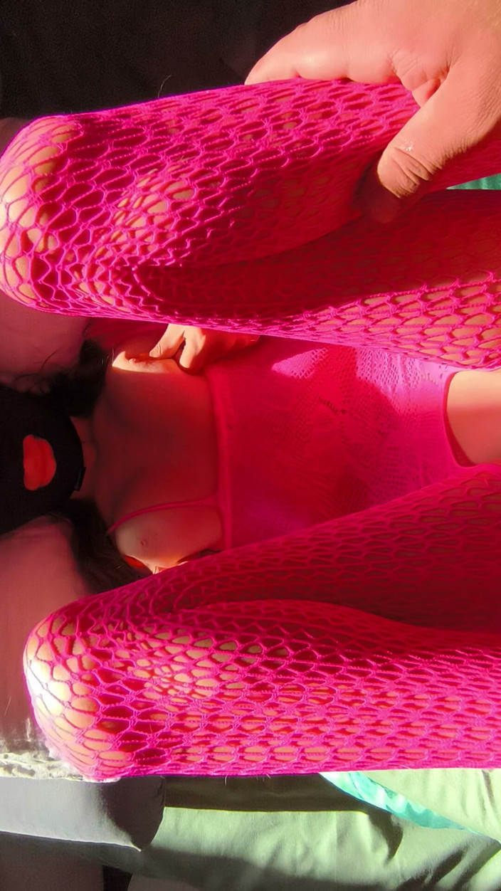 Blondasexy00: I Dress Provocatively in a Transparent Sexy Outfit for My...