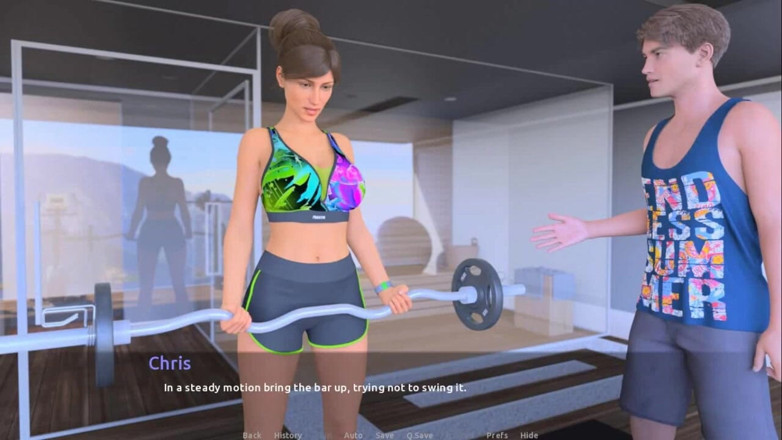 Dirty GamesXxX: Der besuch: sexy MILF mit dicken möpsen im fitnessstudio, ep.19