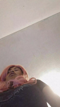 Trans Crossdresser Kamaya Riding Dildo