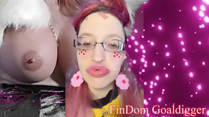 FinDom Goaldigger: Trasformazione della ragazza troia carina