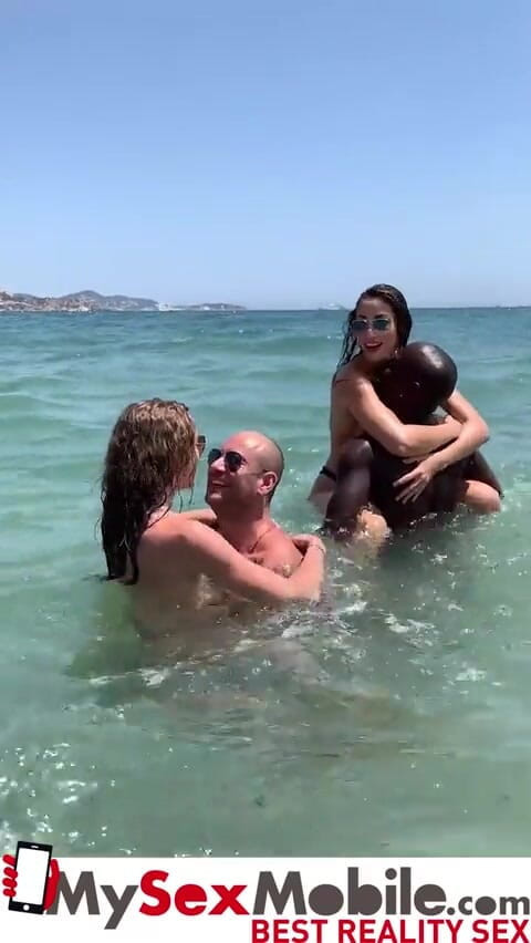 MySexMobile: Clea Gaultier fucked by a BBC in Ibiza - MySexMobile