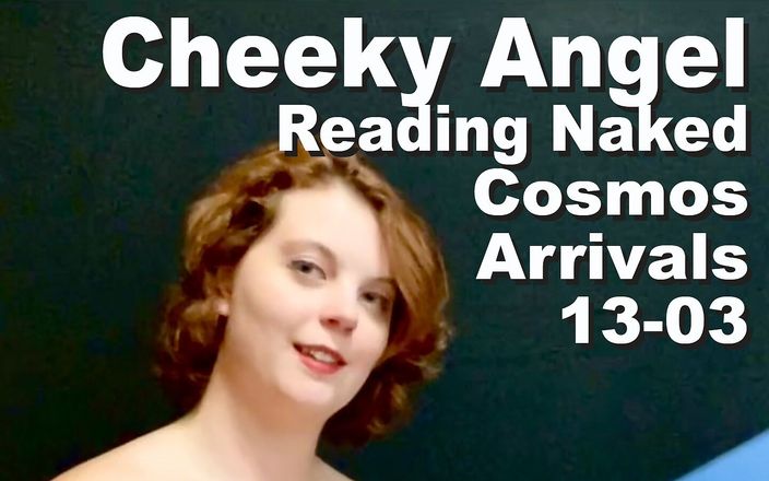 Cosmos naked readers: Un ange effronté lit à poil les arrivées dans le cosmos 13-03