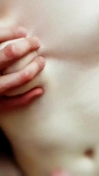 Cum on Her Teenytitts