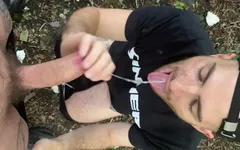 Davidedpxxx and Danny Baldwin Cruising in the Forest